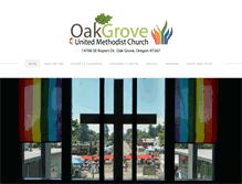 Tablet Screenshot of oakgroveunitedmethodist.com